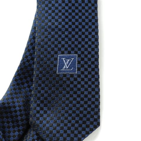 louis vuitton damier tie